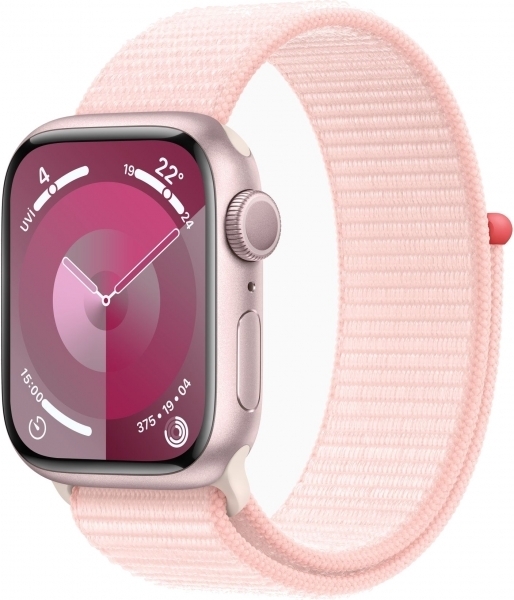 Apple Watch Series 9 45mm Alüminyum Kasa ve Spor Loop Akıllı Saat (MR9C3TU/A) — ürün görseli 3