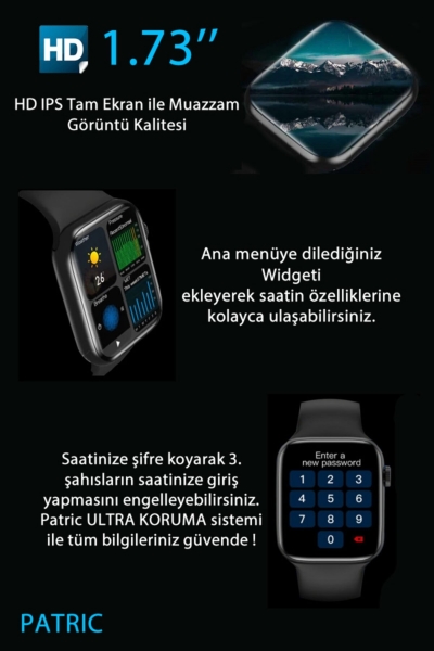 Patric Watch HW Series Special Akıllı Saat (PTRCW7S) — ürün görseli 6