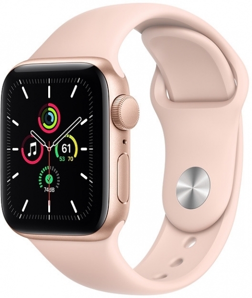 Apple Watch SE 40mm Alüminyum Kasa ve Spor Kordon Akıllı Saat — ürün görseli 5
