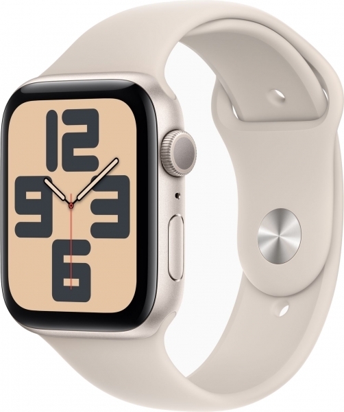 Apple Watch SE 2 2023 44mm Alüminyum Kasa ve Spor Kordon Akıllı Saat (MRE73TU/A) — ürün görseli 2