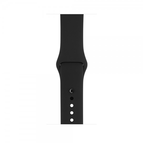 Apple Watch Series 1 (42 mm) Uzay Grisi Alüminyum Kasa ve Siyah Spor Kordon Akıllı Saat — ürün görseli 3