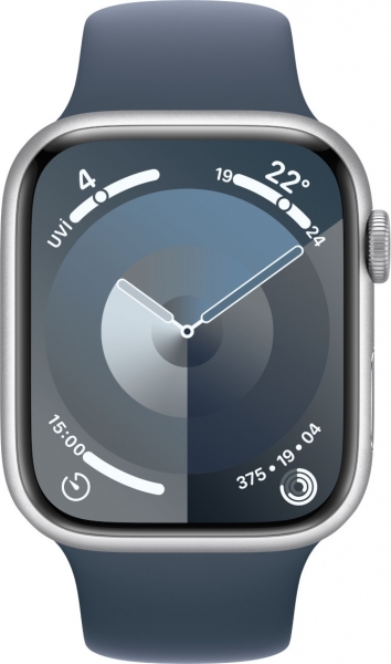 Apple Watch Series 9 45mm Alüminyum Kasa ve Spor Kordon Akıllı Saat (MR9E3TU/A) — ürün görseli 6