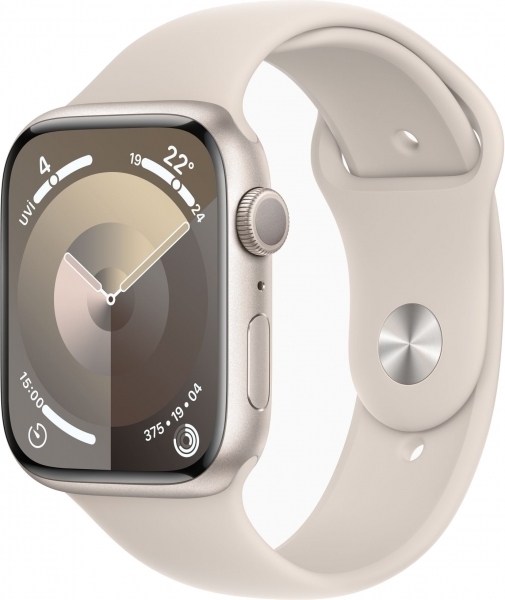 Apple Watch Series 9 45mm Alüminyum Kasa ve Spor Kordon Akıllı Saat (MR9E3TU/A) — ürün görseli 3