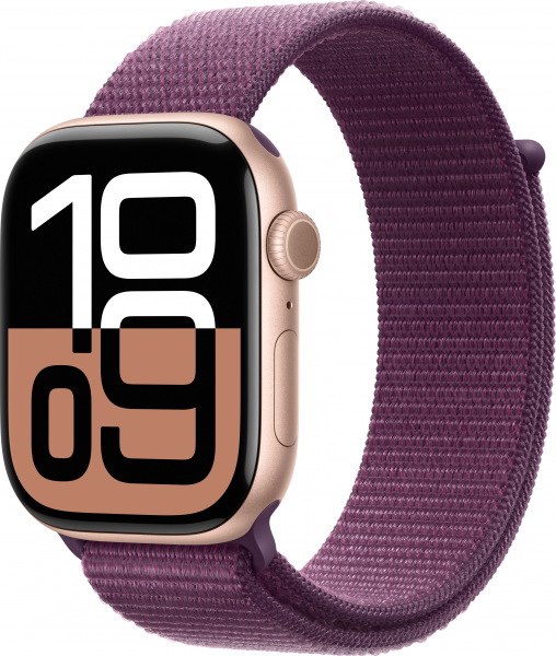 Apple Watch Series 10 Cellular 46mm Alüminyum Kasa ve Spor Loop Akıllı Saat (MWY83TU/A)