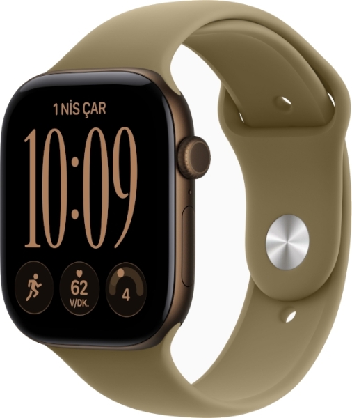 Apple Watch Series 12 Cellular 42mm Alüminyum Kasa ve Spor Kordon Akıllı Saat
