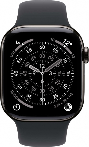 Apple Watch Series 11 Cellular 46mm Titanyum Kasa ve Spor Kordon Akıllı Saat — ürün görseli 4