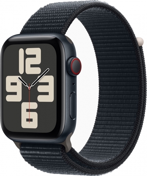 Apple Watch SE 2 2023 Cellular 44mm Alüminyum Kasa ve Spor Loop Akıllı Saat (MRHM3TU/A) — ürün görseli 2