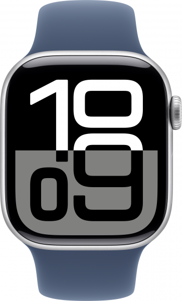 Apple Watch Series 10 Cellular 42mm Alüminyum Kasa ve Spor Kordon Akıllı Saat (MWX33TU/A) — ürün görseli 4