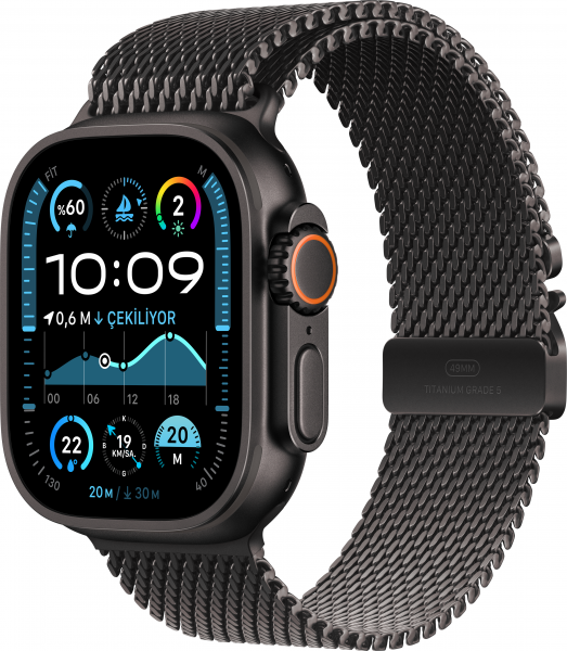 Apple Watch Ultra 2 2024 Milano Loop Akıllı Saat (MX4W3TU/A)