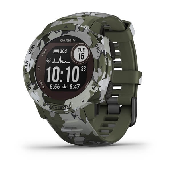 Garmin Instinct Solar Camo Aktivite Saati — ürün görseli 2