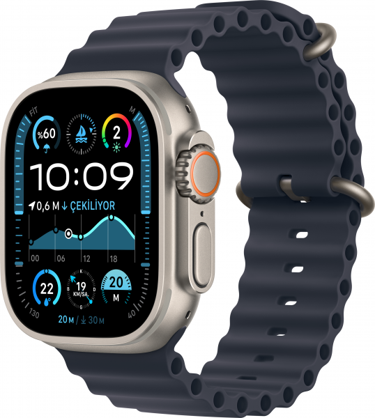 Apple Watch Ultra 2 2024 Ocean Kordon Akıllı Saat (MX4P3TU/A) — ürün görseli 2