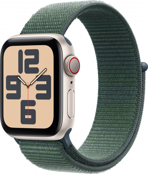Apple Watch SE 2 2024 Cellular 40mm Alüminyum Kasa ve Spor Loop Akıllı Saat (MXGH3TU/A)