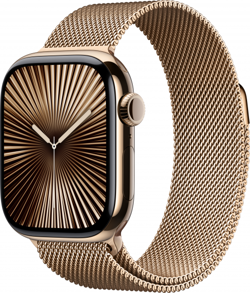 Apple Watch Series 10 Cellular 42mm Titanyum Kasa ve Milano Loop Akıllı Saat (MX053TU/A) — ürün görseli 3