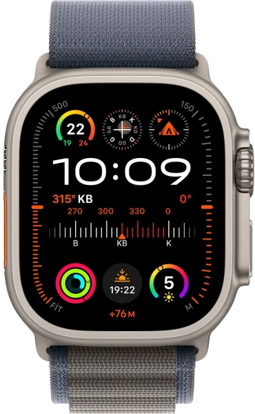 Apple Watch Ultra 2 Titanyum Kasa ve Alpine Loop Akıllı Saat (MREK3TU/A) — ürün görseli 4