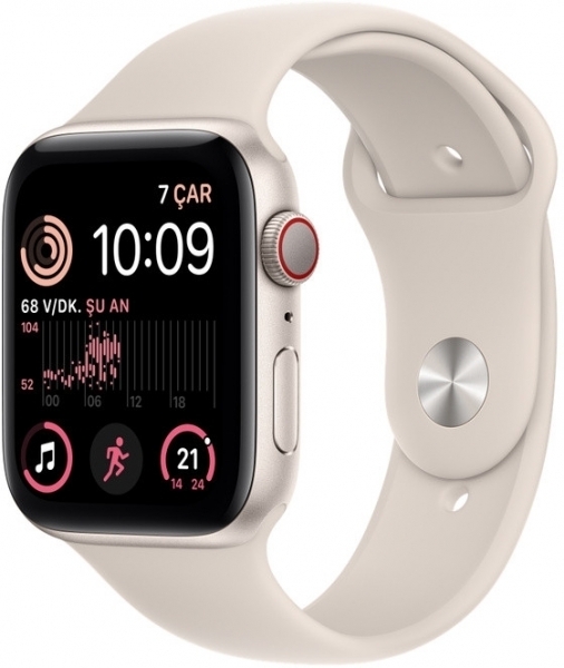Apple Watch SE 2 (2022) Cellular 40mm Alüminyum Kasa ve Spor Kordon Akıllı Saat (MNPL3TU/A) — ürün görseli 3