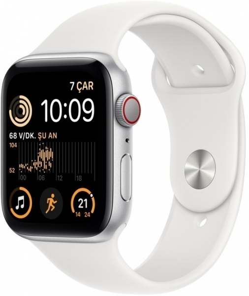 Apple Watch SE 2 (2022) Cellular 40mm Alüminyum Kasa ve Spor Kordon Akıllı Saat (MNPL3TU/A) — ürün görseli 2