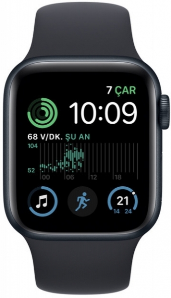 Apple Watch SE 2 (2022) Cellular 40mm Alüminyum Kasa ve Spor Kordon Akıllı Saat (MNPL3TU/A) — ürün görseli 4