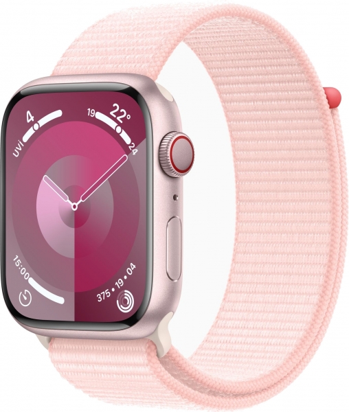 Apple Watch Series 9 Cellular 45mm Alüminyum Kasa ve Spor Loop Akıllı Saat (MRMM3TU/A)