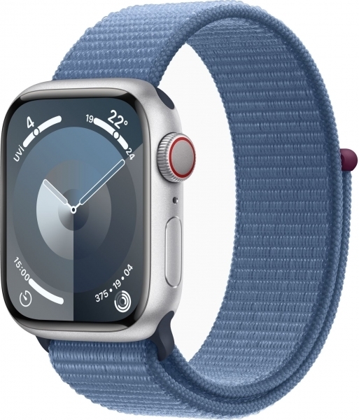 Apple Watch Series 9 Cellular 45mm Alüminyum Kasa ve Spor Loop Akıllı Saat (MRMM3TU/A) — ürün görseli 3
