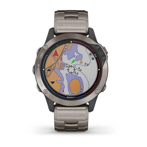 Garmin quatix 6 Titanyum Aktivite Saati — ürün görseli 2
