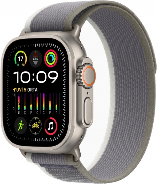 Apple Watch Ultra 2 Titanyum Kasa ve Trail Loop Akıllı Saat (MRF33TU/A)