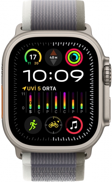Apple Watch Ultra 2 Titanyum Kasa ve Trail Loop Akıllı Saat (MRF33TU/A) — ürün görseli 4