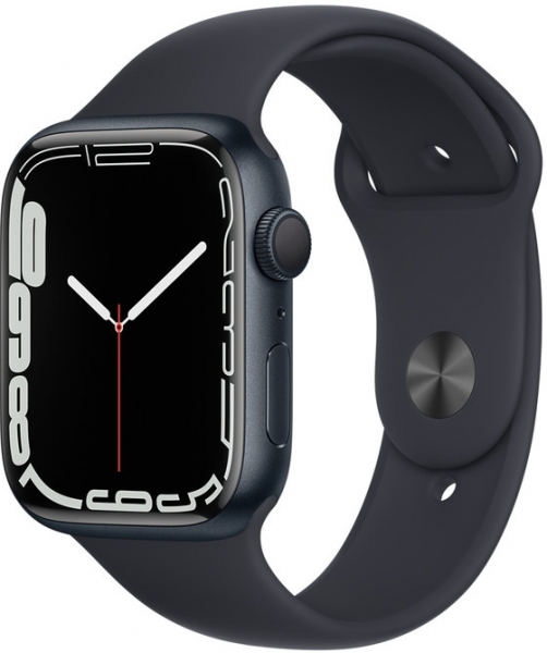 Apple Watch Series 7 45mm Alüminyum Kasa ve Spor Kordon Akıllı Saat (MKN53TU/A)
