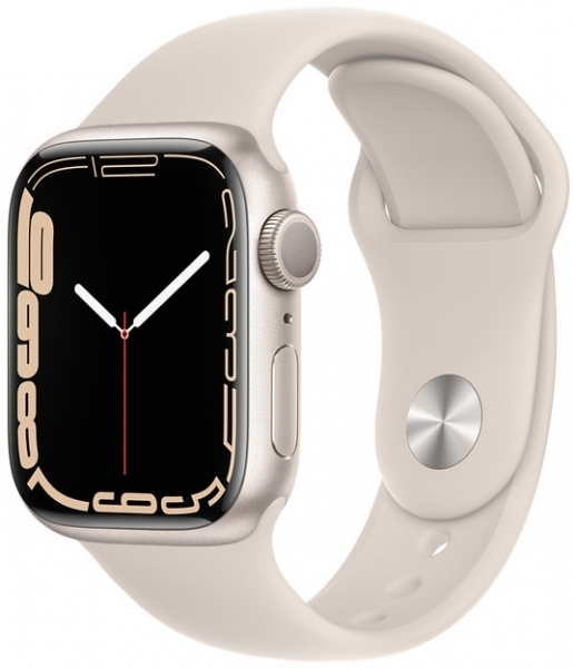 Apple Watch Series 7 Cellular 41mm Alüminyum Kasa ve Spor Kordon Akıllı Saat (MKHQ3TU/A) — ürün görseli 5