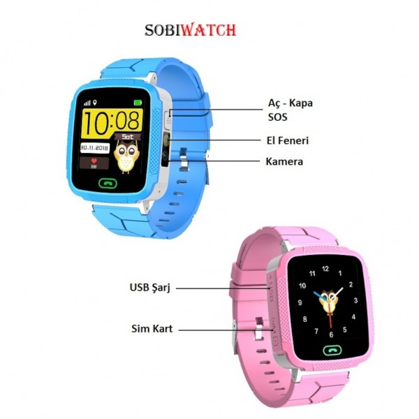 Sobiwatch M11G Akıllı Çocuk Saati — ürün görseli 4