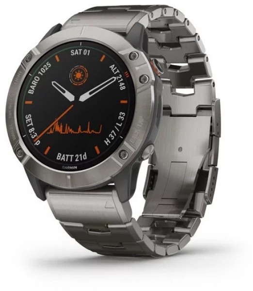 Garmin Fenix 6X Pro Solar Aktivite Saati (010-02157-20) — ürün görseli 2