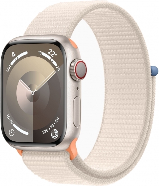 Apple Watch Series 9 Cellular 41mm Alüminyum Kasa ve Spor Loop Akıllı Saat (MRJ13TU/A) — ürün görseli 4