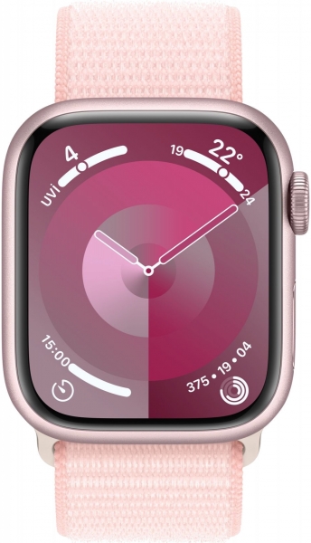 Apple Watch Series 9 Cellular 41mm Alüminyum Kasa ve Spor Loop Akıllı Saat (MRJ13TU/A) — ürün görseli 5