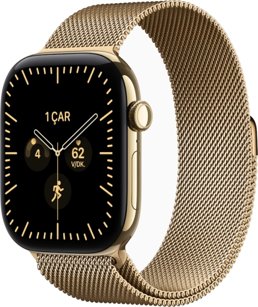 Apple Watch Series 12 Cellular 46mm Titanyum Kasa ve Milano Loop Akıllı Saat — ürün görseli 2