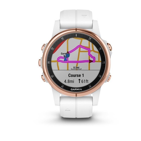 Garmin Fenix 5S Plus Sapphire Aktivite Saati — ürün görseli 6
