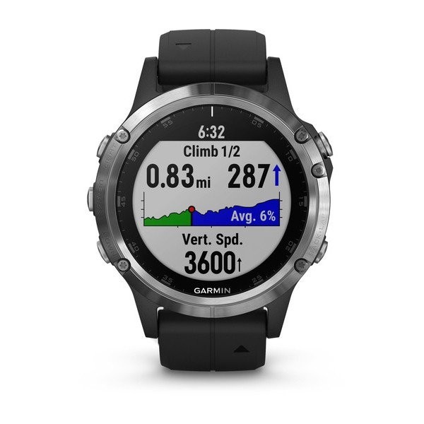 Garmin Fenix 5 Plus Silver Aktivite Saati — ürün görseli 2