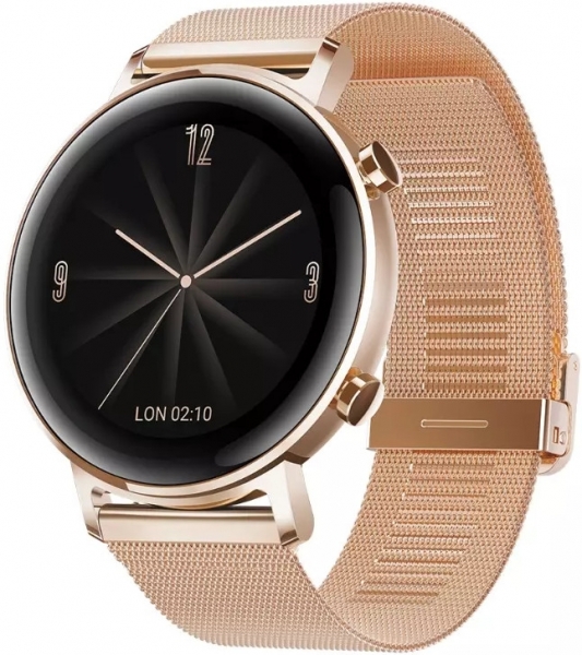 Huawei Watch GT 2 Elegant (42mm) Akıllı Saat (Metal)
