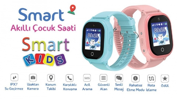 Tsmart Akıllı Çocuk Saati Suya Dayanıklı Kamera ve GPS Fonksiyonlu Akıllı Çocuk Saati — ürün görseli 3
