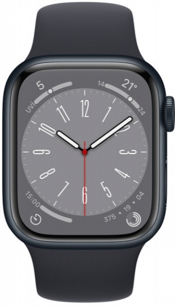 Apple Watch Series 8 Cellular 41mm Alüminyum Kasa ve Spor Kordon Akıllı Saat (MNHV3TU/A) — ürün görseli 5
