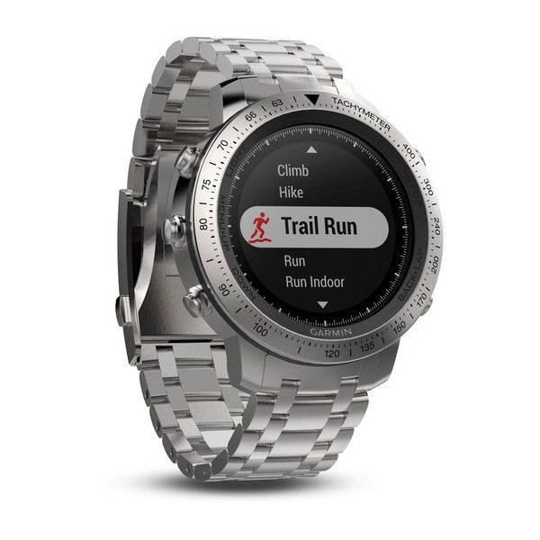 Garmin Fenix Chronos Brushed Stainless Steel Aktivite Saati (Çelik Gümüş) (010-01957-02) — ürün görseli 2