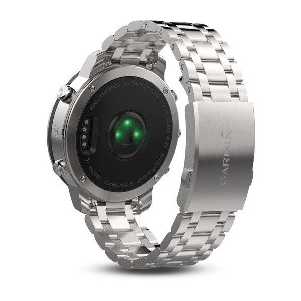 Garmin Fenix Chronos Brushed Stainless Steel Aktivite Saati (Çelik Gümüş) (010-01957-02) — ürün görseli 4