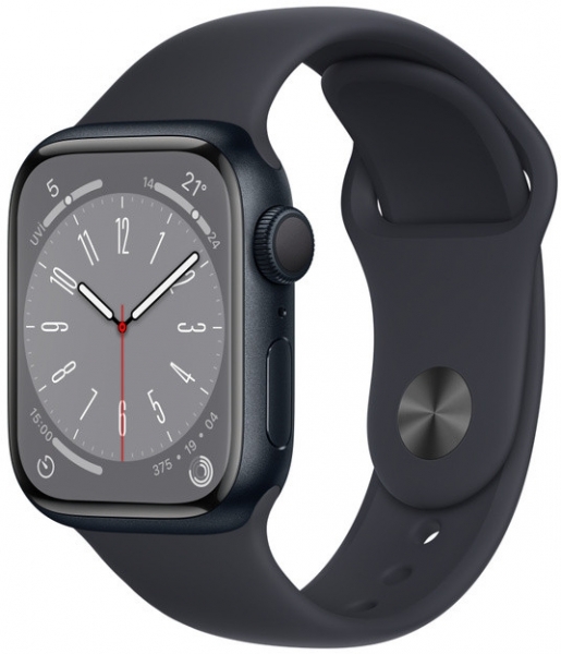 Apple Watch Series 8 41mm Alüminyum Kasa ve Spor Kordon Akıllı Saat (MNP53TU/A)