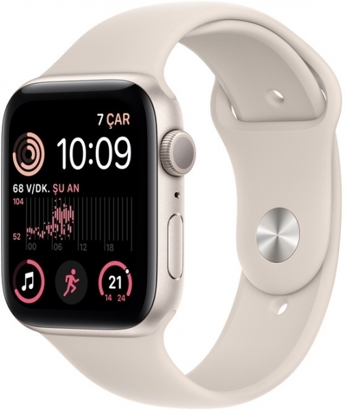 Apple Watch SE 2 (2022) 40mm Alüminyum Kasa ve Spor Kordon Akıllı Saat (MNJT3TU/A) — ürün görseli 2