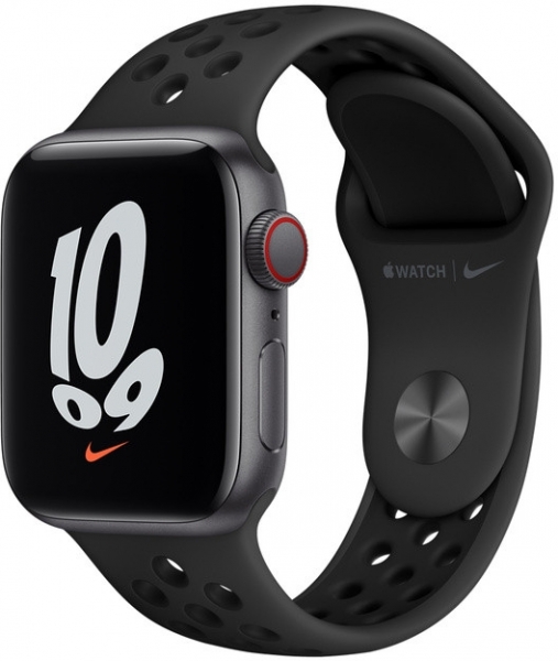 Apple Watch Nike SE Cellular (40mm) Uzay Grisi Alüminyum Kasa ve Nike Spor Kordon Akıllı Saat (MKR53TU/A)
