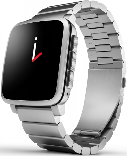 Pebble Time Steel Akıllı Saat — ürün görseli 4