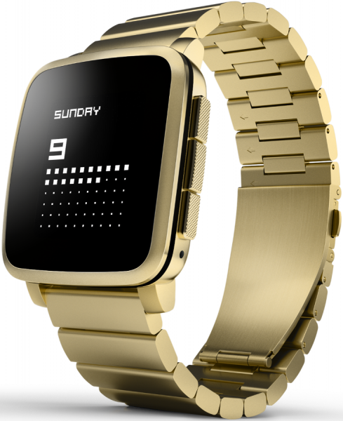Pebble Time Steel Akıllı Saat — ürün görseli 5