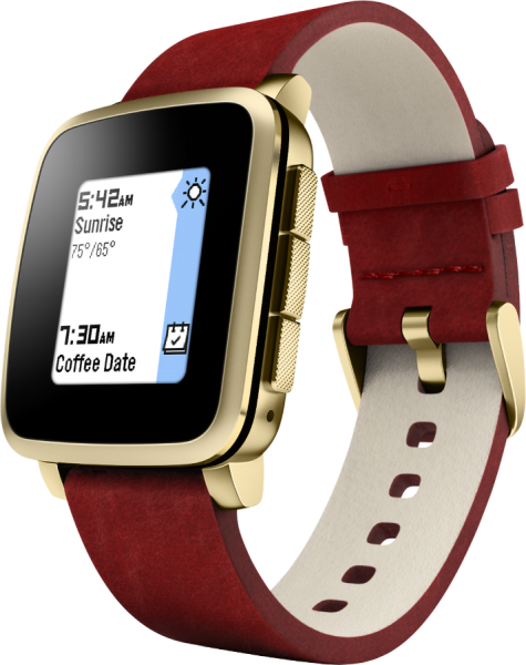 Pebble Time Steel Akıllı Saat — ürün görseli 3