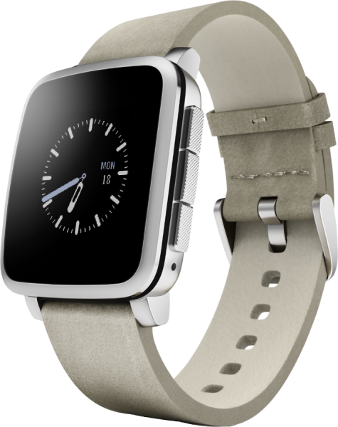 Pebble Time Steel Akıllı Saat — ürün görseli 2