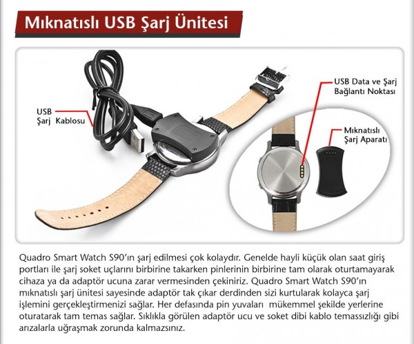 Quadro S90 Akıllı Saat — ürün görseli 12