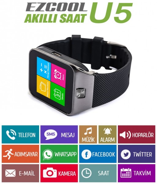 Ezcool U5 Akıllı Saat — ürün görseli 5