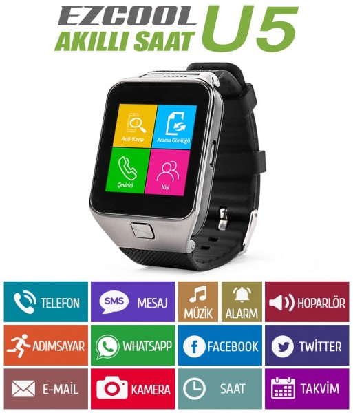 Ezcool U5 Akıllı Saat — ürün görseli 4
